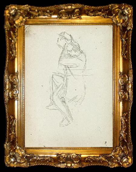 framed  Theo van Doesburg Dansende man, ta009-2